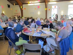 Stitchers at NJNA Table