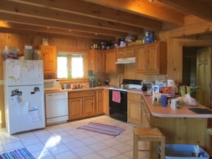 A kitchen designed to allow multiple cooks -- who didn't spoil anything!!