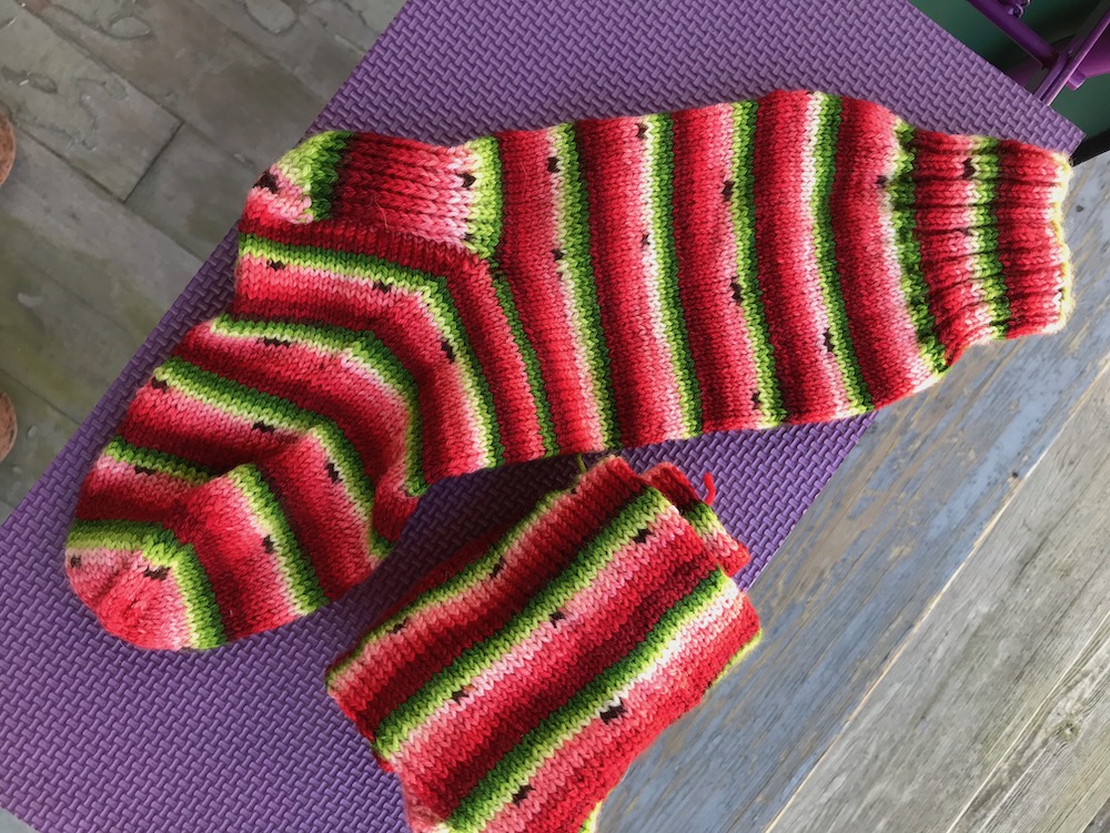watermelpn socks