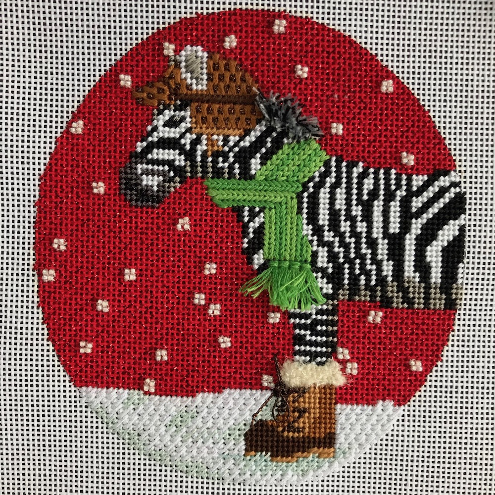 zebra finished